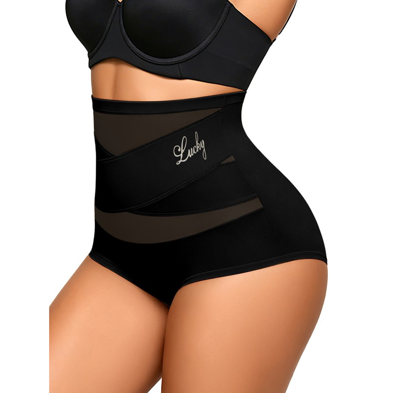 Shapewear Bodysuit Firm - Hochgeschnittene Bauchkontroll-Shapewear in Übergröße für Damen,
